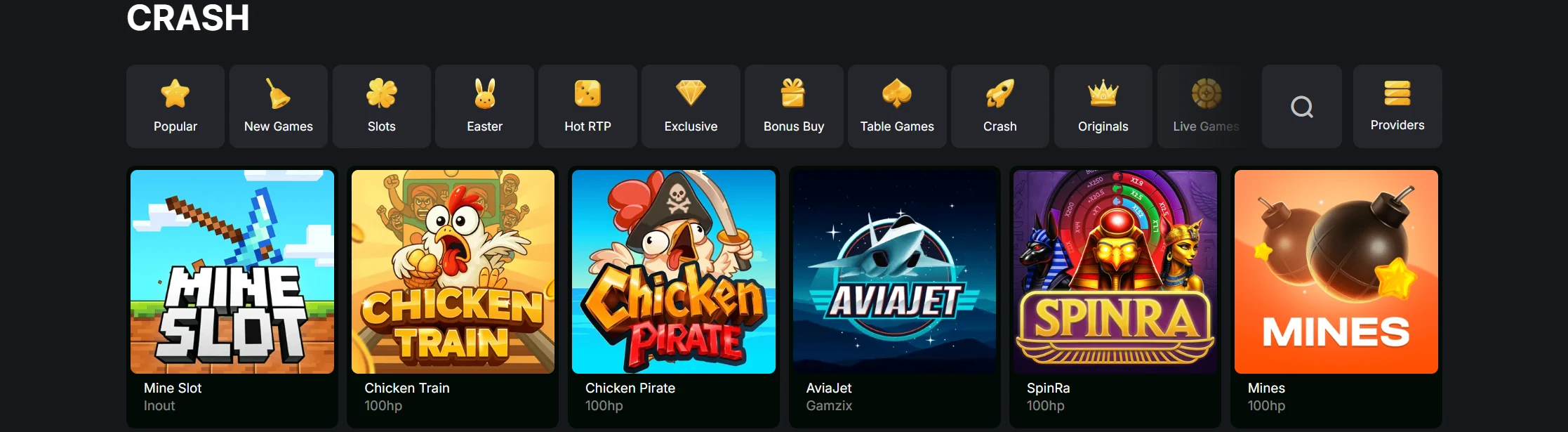 Golden Crown Casino Games