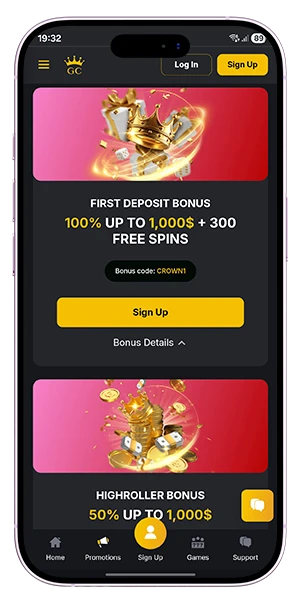 Golden Crown Casino account access