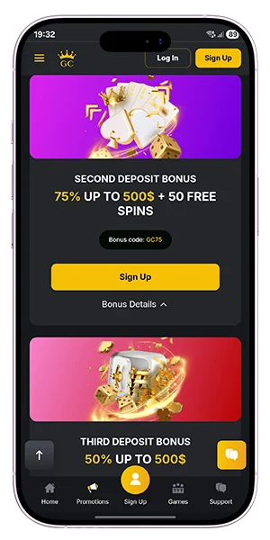 Golden Crown Casino Welcome Bonus