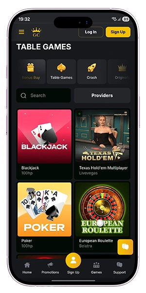 Golden Crown Casino Mobile App